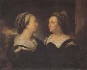 Hyacinthe Rigaud, Two Views of the Artist's Mother (mk45)